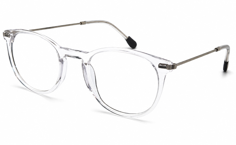 SEAN JOHN SJO130 971 CRYSTAL CLEAR EYEGLASSES FRAMES 52-22-150 AUTHENTIC